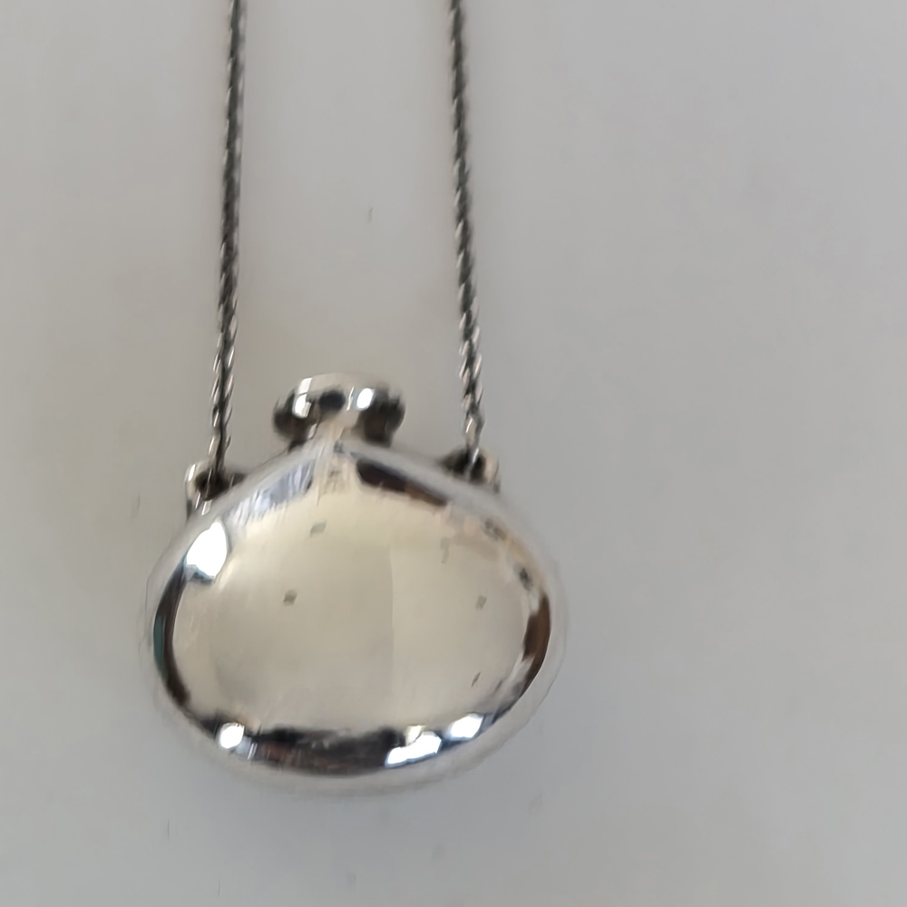 Tiffany & Co. ELSA PERETTI Sterling Silver Bottle Pendant Necklace - Picture 4 of 13